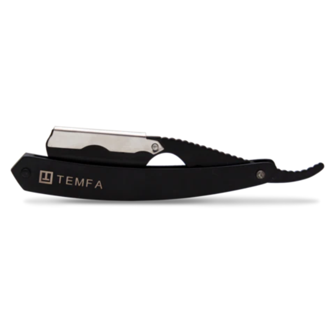 Matte Black Straight Razor