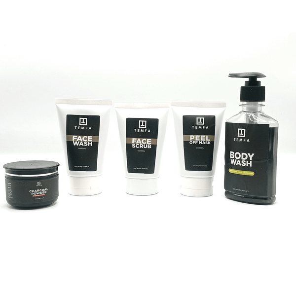 Charcoal Kit - TEMFA | Premium Personal Grooming Brand