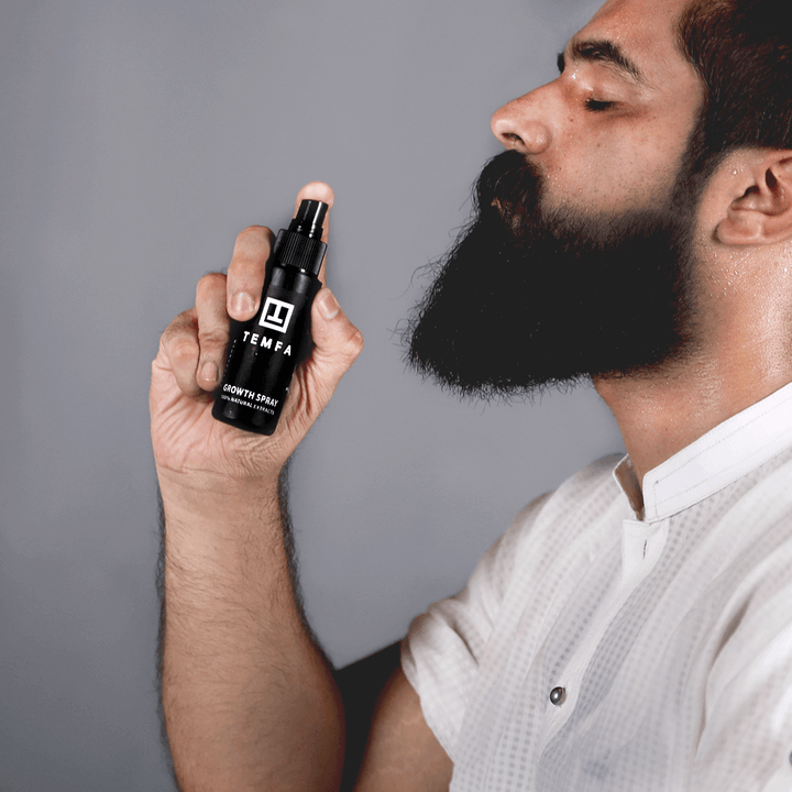 Beard Growth Spray - TEMFA | Premium Personal Grooming Brand